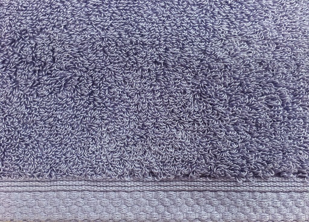 송월 코마40수무지40(160g) 보라색 타월의 올과 평보더 확대