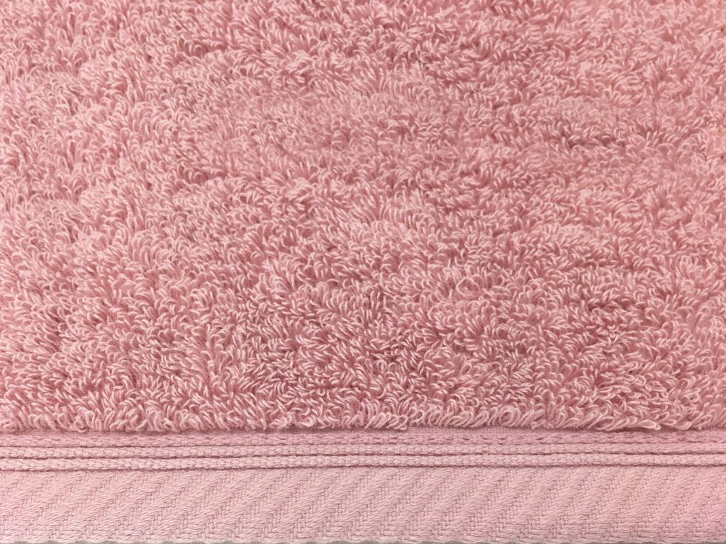송월 코마40수무지40(180g) 코마40수무지40 180g 타월의 분홍색 파일 조직과 보더